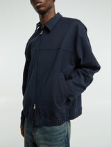 Norse Projects - Marcus Cotton Wool Twill Jacket in Dark Navy