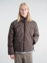 The North Face - Men's Pertex Nuptse Reversible Jacket in Lead TNF Black