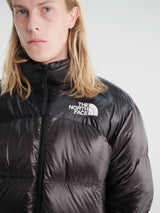 The North Face - Men's Pertex Nuptse Reversible Jacket in Lead TNF Black