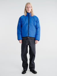 The North Face - Men's Pertex Nuptse Reversible Jacket in Blue TNF Black