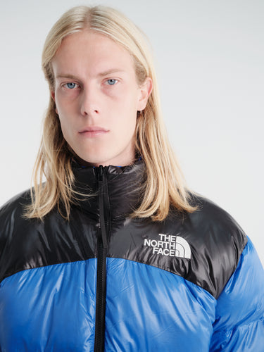 The North Face - Men's Pertex Nuptse Reversible Jacket in Blue TNF Black