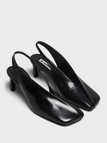 Jil Sander - Sling Backs in Black