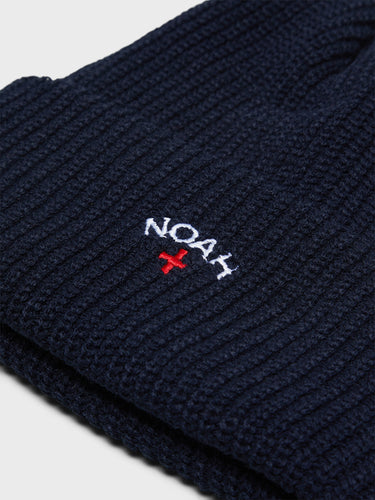 Noah - Core Logo Beanie in Navy