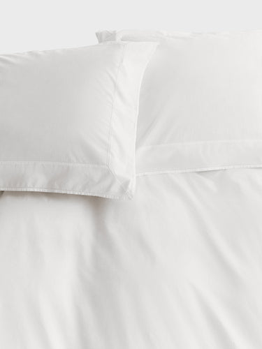 Percale, Broderie Anglaise, Pillow Sham in Broken White/Odette