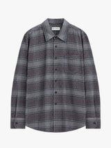 Our Legacy - Above Shirt in Faded Nocturne Check Flannel