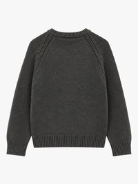 Our Legacy - Shore Henley in Charcoal Dry Merino Wool