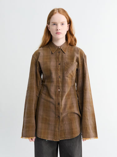 Daisy Shirt in Dakota Flannel Check