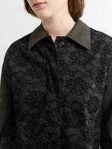 Our Legacy - Split Jacket in Antique Mudd Coated Sateen