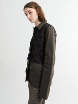 Our Legacy - Split Jacket in Antique Mudd Coated Sateen