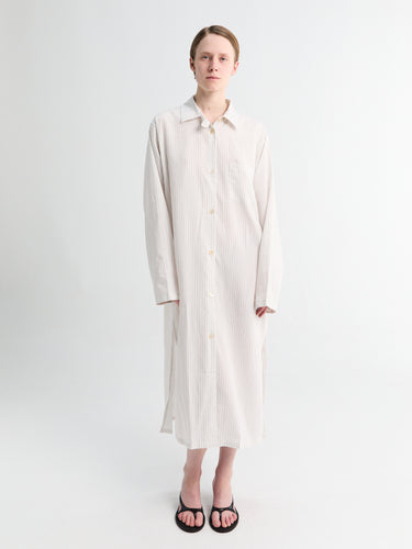 Our Legacy - Strand Shirt in Sasso Stripe Lyocool