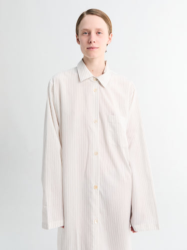 Our Legacy - Strand Shirt in Sasso Stripe Lyocool