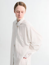 Our Legacy - Strand Shirt in Sasso Stripe Lyocool