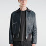 Our Legacy - Mini Bomber in Station Blue Pliable Bovine