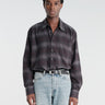 Our Legacy - Above Shirt in Faded Nocturne Check Flannel