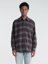 Our Legacy - Above Shirt in Faded Nocturne Check Flannel