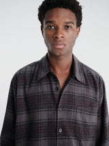 Our Legacy - Above Shirt in Faded Nocturne Check Flannel
