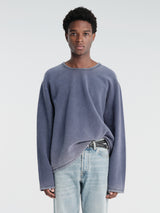 Our Legacy - Double Lock U Neck in Grape Alloy Star Fleece
