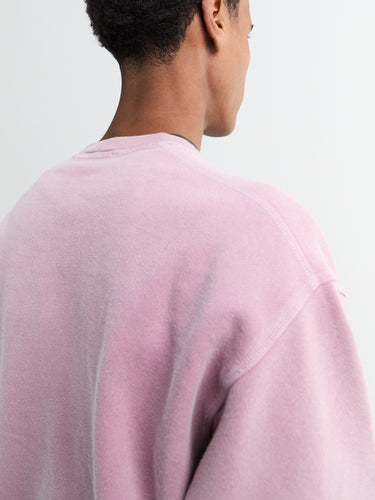 Our Legacy - BASE SWEAT in Gentlemens Pink Star Fleece
