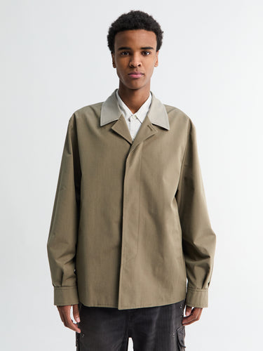 Our Legacy - Pack Blazer in Dry Leaf Balance Woolcot