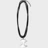 OpéraSport - Lorraine Necklace Big in Silver and Black