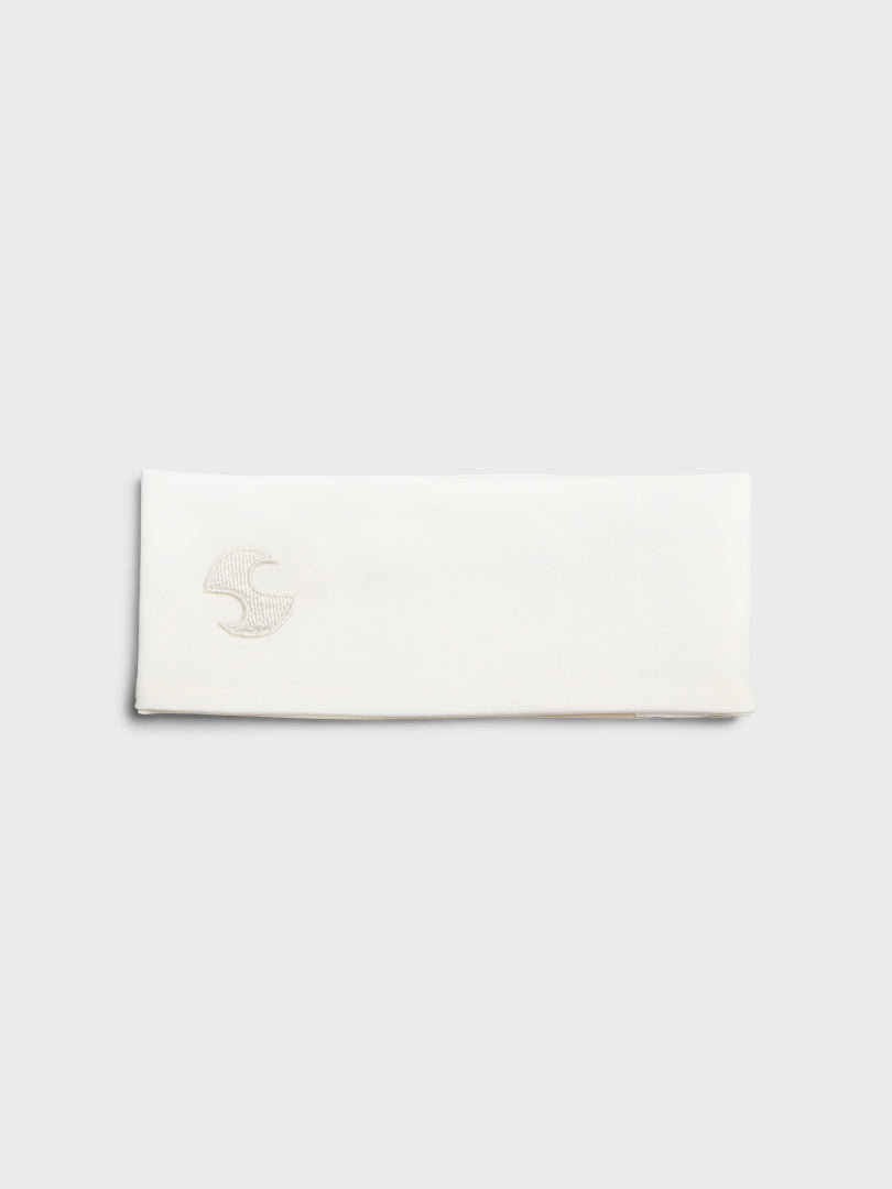 OpéraSPORT - Nora Headband in White Alyssum