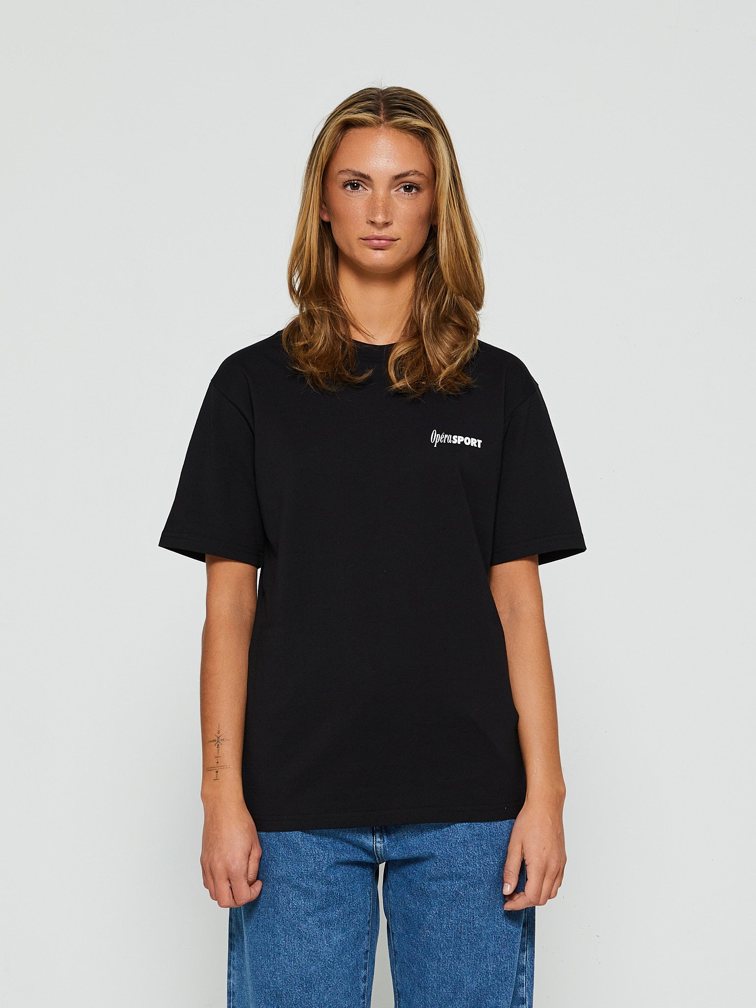 Opéra Sport - Claude T-Shirt in Black – stoy