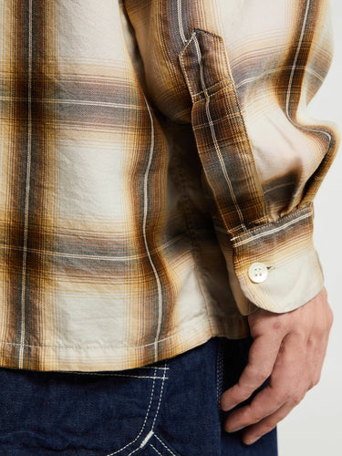 orSlow - Shirt in Brown Check