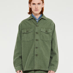 orSlow - U.S Army Fatigue Shirt in Green Used