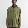 orSlow - U.S. Army Shirt in Dark Olive Stone