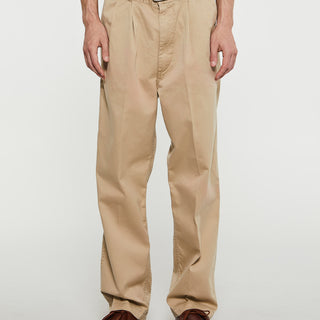orSlow - Two Tuck Trousers in Khaki