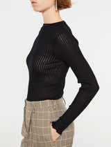 Oscalito - Longsleeved Operatino Top in Black
