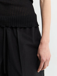 Oscalito - Operatino T-Shirt Wool Silk in Black