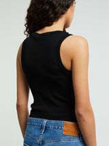 Oscalito - Cotone Costina in Black