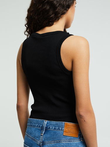 Oscalito - Cotone Costina in Black