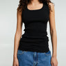 Oscaltio - Cotone Costina in Black