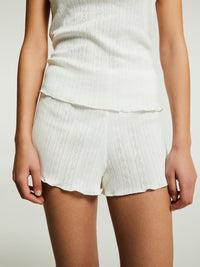 Oscalito - D Boxerino Cot. Ajoure' Pizzo in Ivory