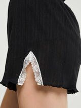 Oscalito - Cotton Shorts in Black