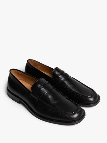 Our Legacy - Light Loafer in True Dyed Black Leather