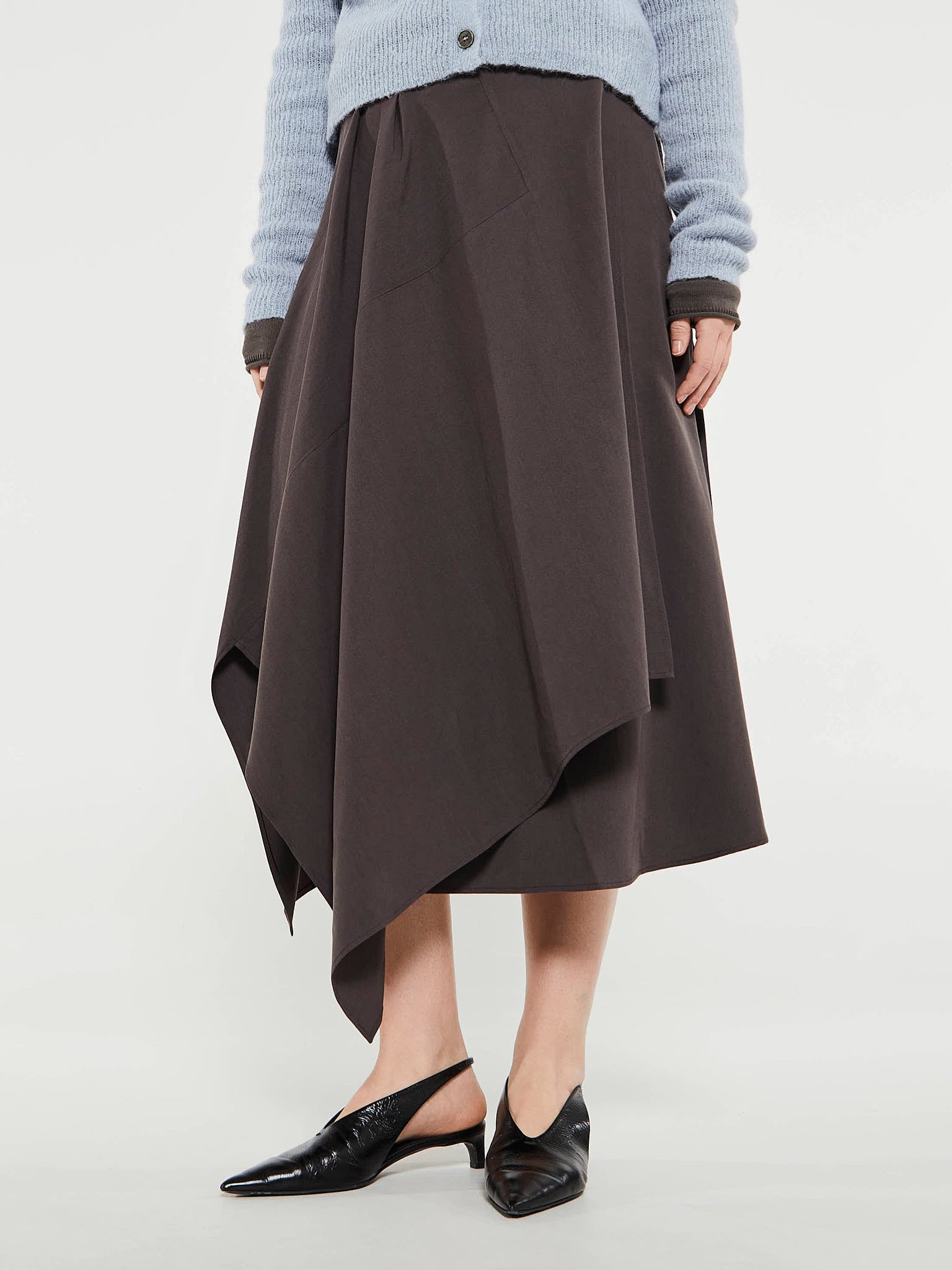 Our Legacy - Spinnaker Skirt in Chocolate Plum