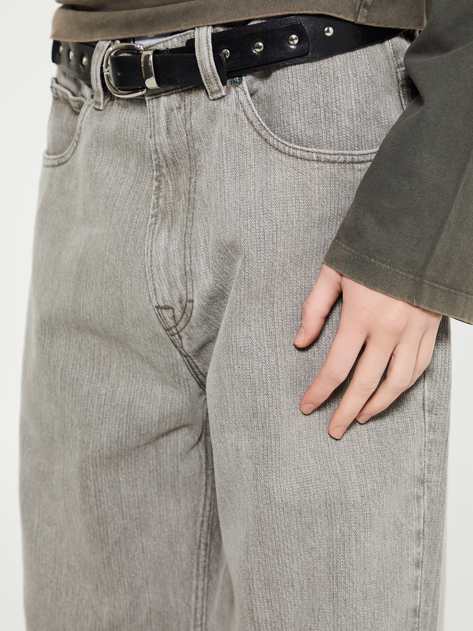 Our Legacy - Third Cut Jeans in Concrete Chain Twill