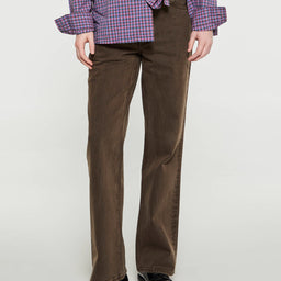 Our Legacy - 70s Cut Jeans in Choco Overdye