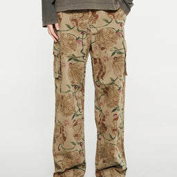 Our Legacy - Mount Cargo Pants in Spotting Rose Seventies Sateen