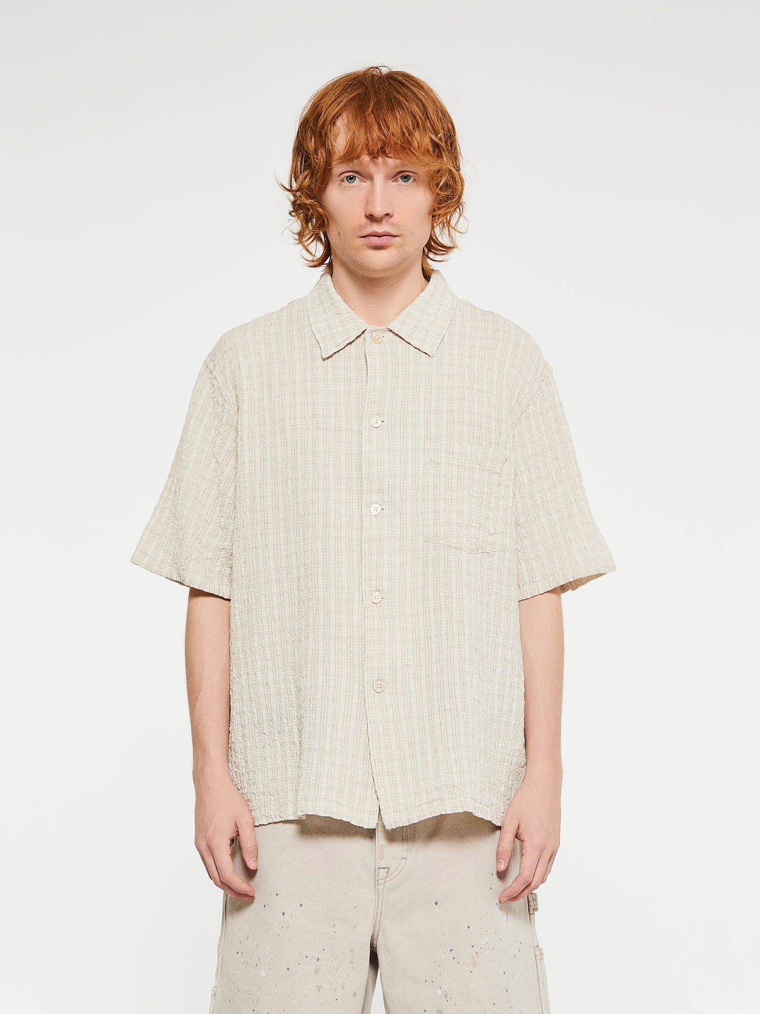 Our Legacy - Box Shirt in Beige