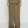 Our Lgeacy - Reduced Trouser in Muck Ruffle Viscose