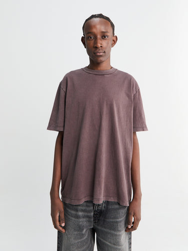BOX T-SHIRT in Worn Brown Legacy Jersey