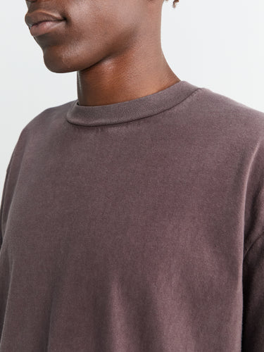 BOX T-SHIRT in Worn Brown Legacy Jersey