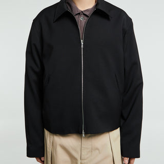 Our Legacy - Mini Jacket in Black Worsted Wool