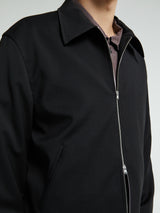 Our Legacy - Mini Jacket in Black Worsted Wool