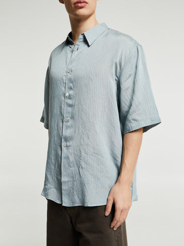 Our Legacy - Beyond Shirt Shortsleeved in Geo Stripe