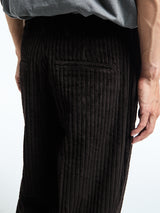 Our Legacy - Borrowed Chinos in Profound Brown Mammoth Cord
